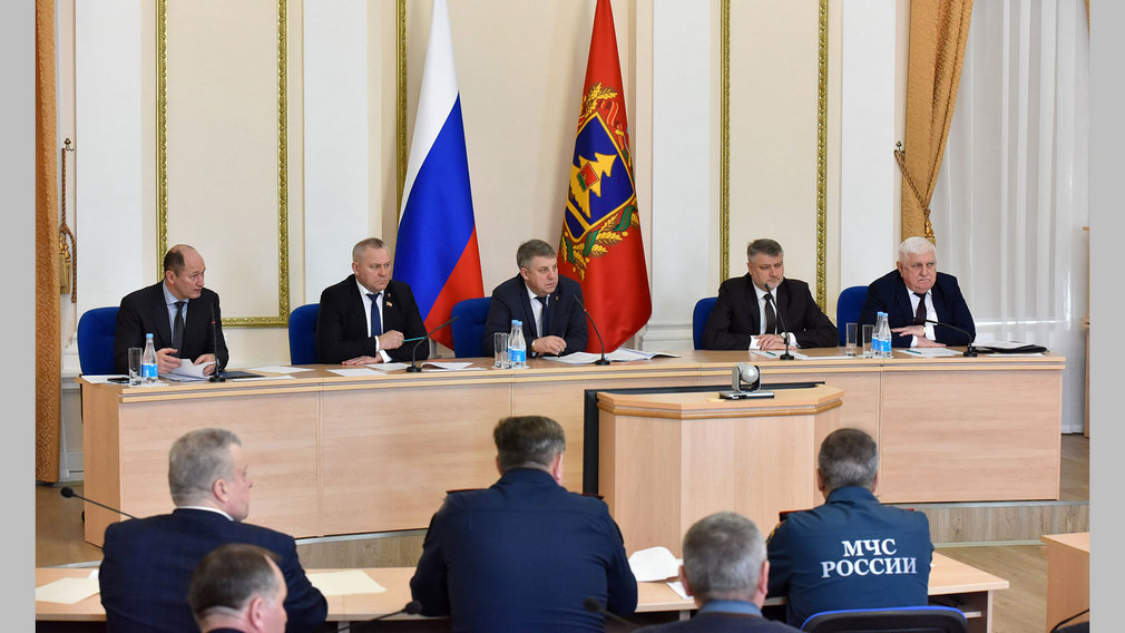 В Брянске Александр Богомаз провел очередное заседание антитеррористической комиссии области